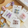 The new Korean-style sweet sequined bow hair band, hairpin and hairpin are paired with high-elasticity hair-resistant headwear Item Picture